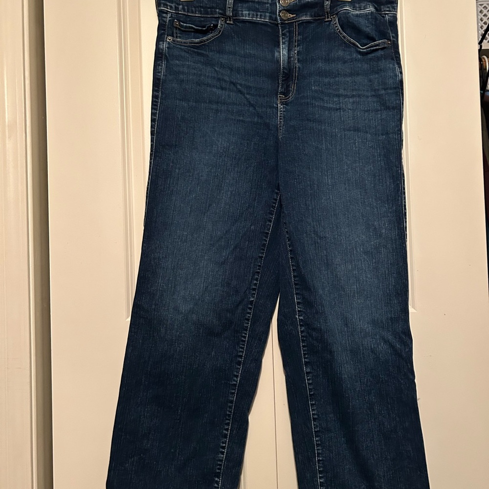 Torrid Dark Blue Women’s Jeans - wide Straight Leg